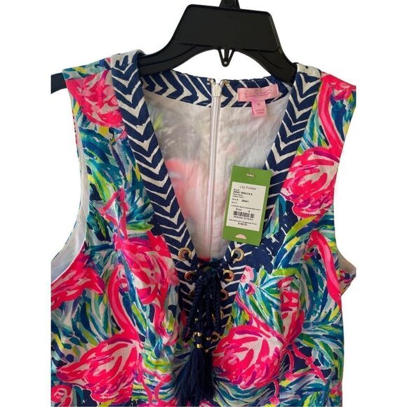 Lilly Pulitzer Womens Multicolor Mini NEW Harper dress Dress Size 6 - Picture 5 of 13